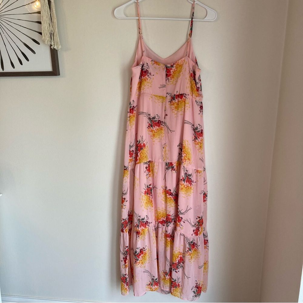 J. Crew Mercantile Women’s floral boho prairie maxi pink dress size 4 - NWOT! - Picture 9 of 12